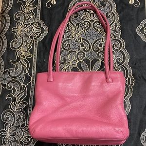 Vintage Marie Leavell Triple Compartment Handbag